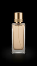 Champagne Veil Gold-Fluted Flacon