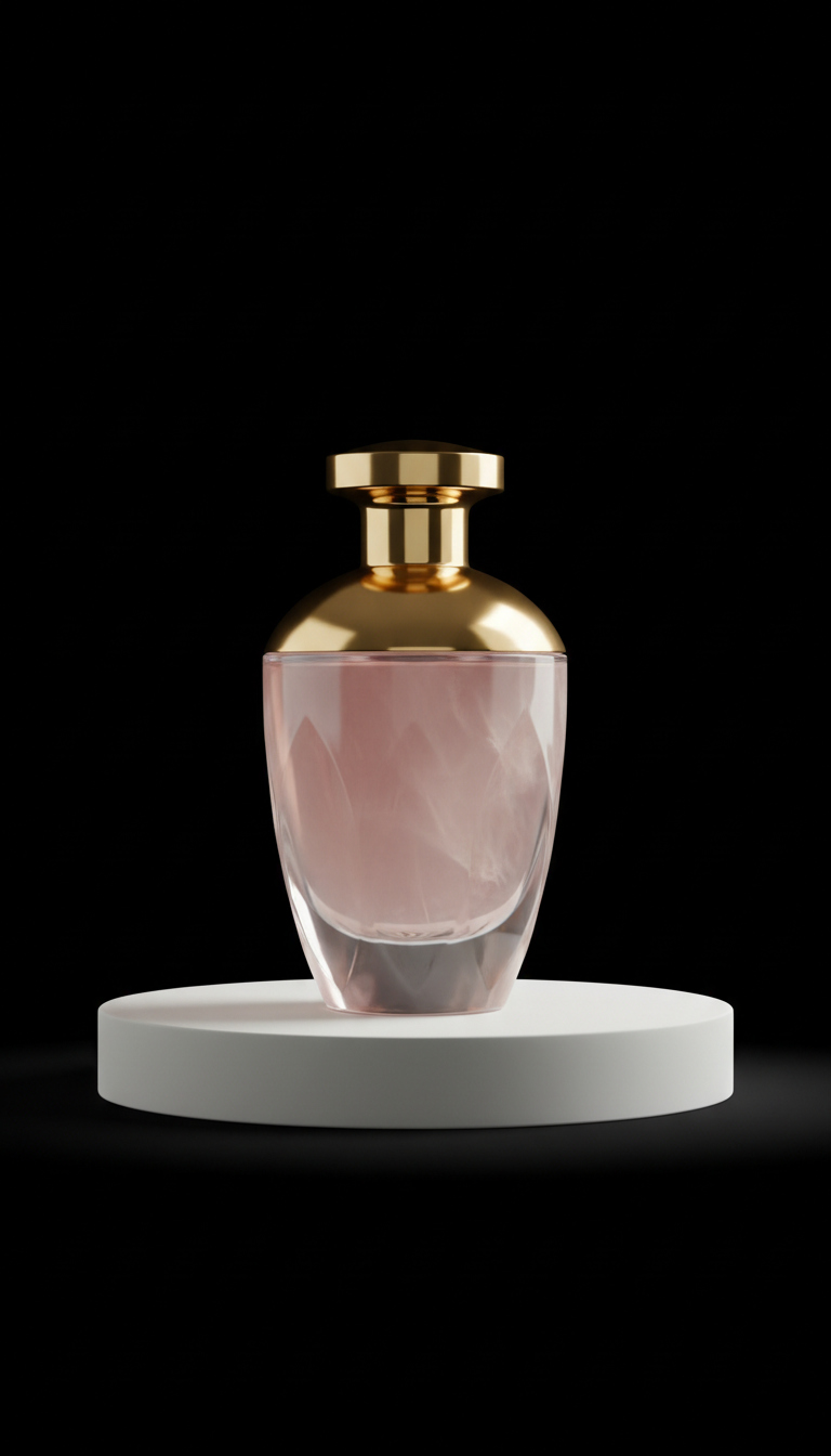 Rose Quartz Luxe Parfum Crystal Detail