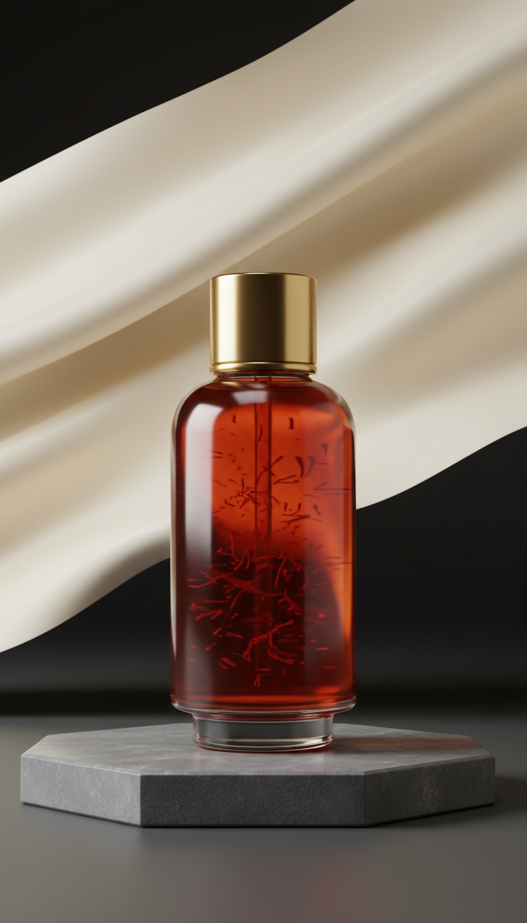 Saffron Glaze Essence Bottle